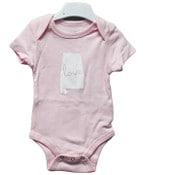 Wholesale - 3-6 Month Pink State Onesie- Alabama C/P 48, UPC: 885114880447